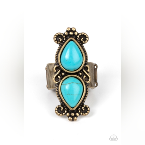 Adobe Garden Brass Ring - Picture 2 of 2